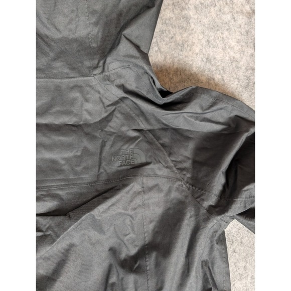 The North Face Women's Black Hooded Waterproof Long Rain Jacket Extra Small - Picture 5 of 14